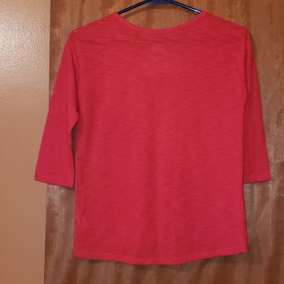 Worn only once! Girl's 3/4 Sleeves Top - Picture 4 of 5